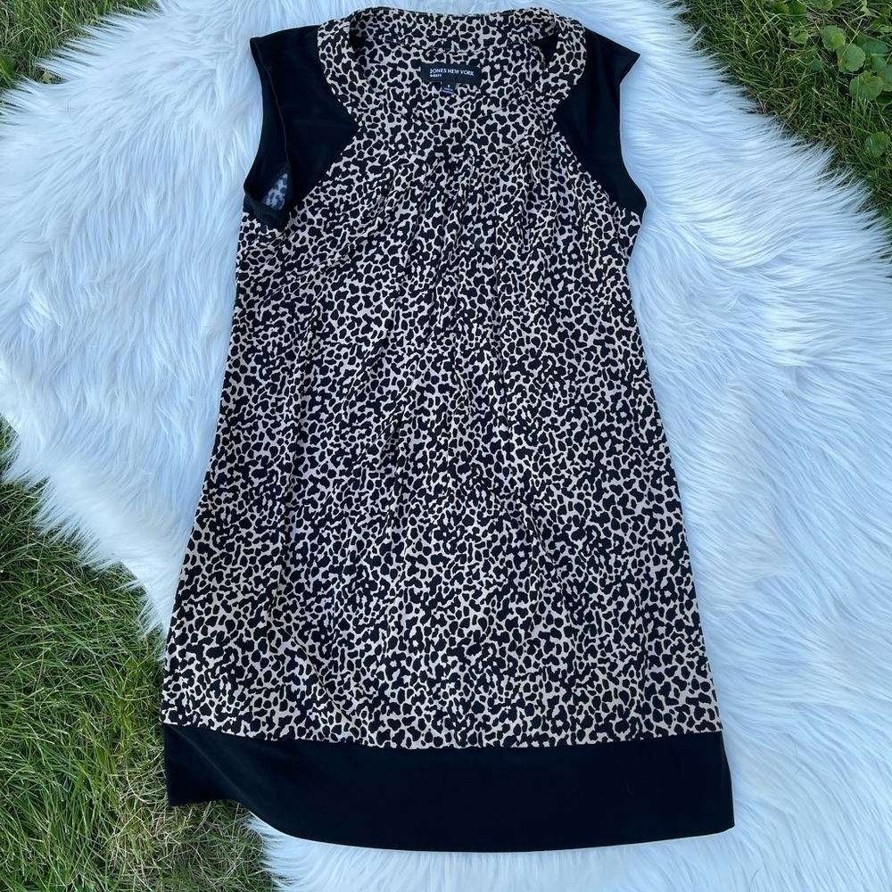 Practically new Jones New York animal print dress